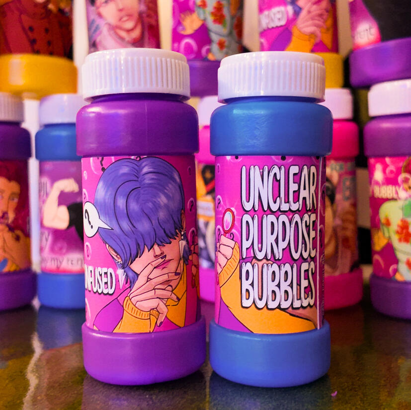 Unclear Purpose Bubbles