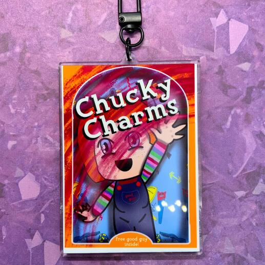 Chucky keychain