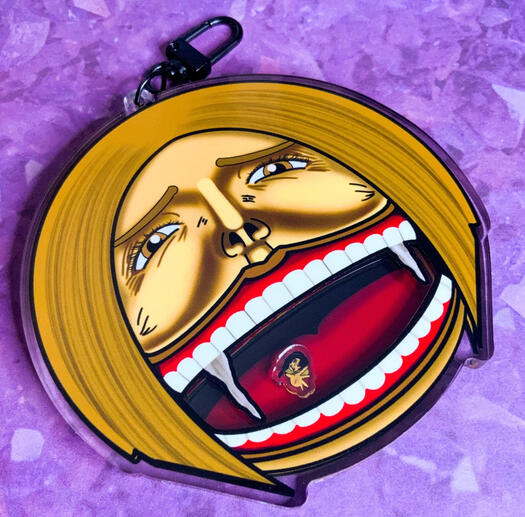 Dina Titan Shaker Keychain