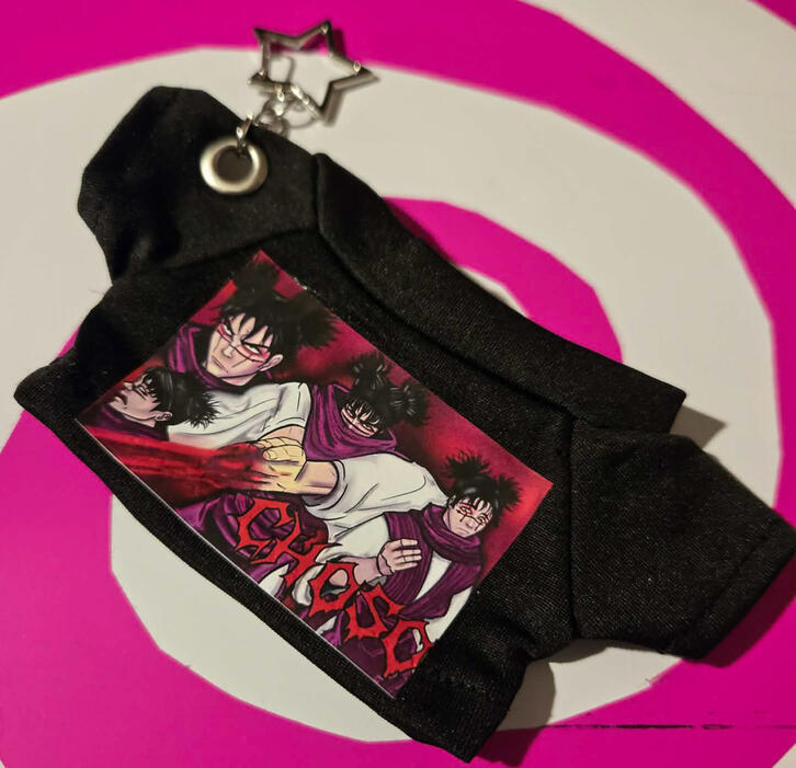 Choso Mini T-Shirt Keychain