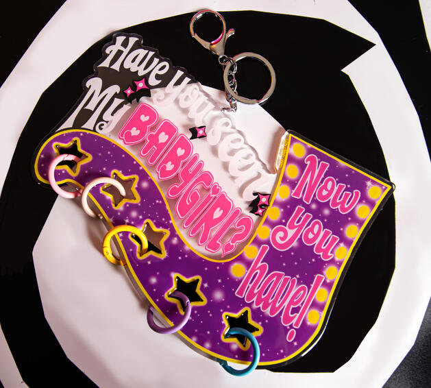 Babygirl Keychain Holder