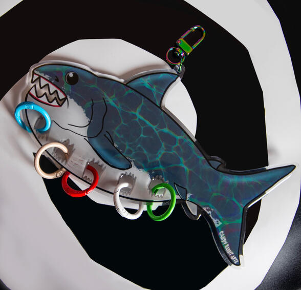 Shark Keychain Holder