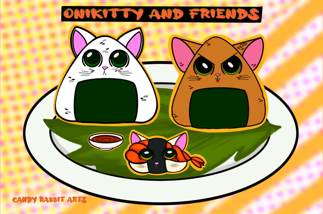 Onikitty &amp; Friends Sticker Sheet