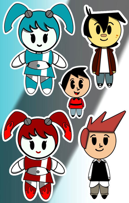 My life as a teenage robot